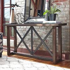 Zenfield Medium Brown Sofa Table T870 4 Zenfield Medium Brown Sofa Table T870 4 Walmart Com Sofa Table Furniture Decor Decor