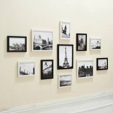 Fotojet's photo collage maker will help you make the perfect photo collage with a huge and diverse selection of templates and layouts. 11pcs Wall Hang Collage Black White Photo Frame Picture Displaywall Hanging Photo Frame Set Modern Art Home Room Office Decor Buy Cheap In An Online Store With Delivery Price Comparison