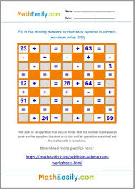Maybe you would like to learn more about one of these? Math Crossword Puzzles Online Games Worksheets