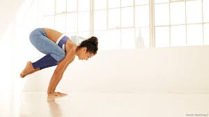 It challenges your core and helps to develop a sense of balance. Learn Crane Pose Bakasana Yoga Poses Arm Balances