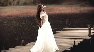 Indian women have the most beautiful hair in the world. Wallpaper White Dress Asian Girl Long Hair Back View Pier 1920x1200 Hd Picture Image