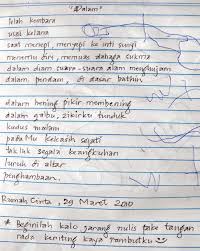 Puisi Cinta Alam Celoteh Bijak