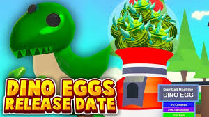 Adopt Me Fossil Egg Update Official Countdown Live