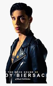 He is the founder and lead vocalist of rock band black veil brides. Andybiersack Andyblack Andyblackveilbrides Bvb Andy Black Rock Sound Hd Png Download Transparent Png Image Pngitem