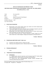 Semoga dengan perkongsian ini dapat memudahkan korang untuk membuat minit mesyuarat. Minit Mesyuarat Pengurusan Sksm Bil 2 2019 Flip Ebook Pages 1 14 Anyflip Anyflip
