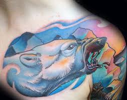 Reindeer, polar bear, killer whale, snowy owl, penguin, walrus. 60 Polar Bear Tattoo Designs For Men Arctic Ink Ideas