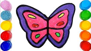 The most complicated part of this tutorial will be drawing of the patterns on the. Butterfly Wing Butterfly Drawing Easy For Kids Step By Step Easy Drawing 18 Youtube