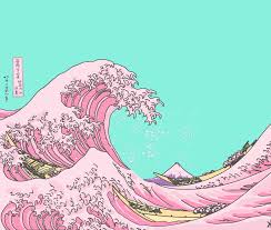 This started out as a fish in a lightbulb would be sorta cool and ended up as a tribute to the great wave as well as my love for koi and cherry blossoms. The Great Wave Off Kanagawa Pastel Carry All Pouch Travel Pencil Pouch By Histrionicole Medium 9 5 X In 2021 Waves Wallpaper Great Wave Off Kanagawa Great Wave