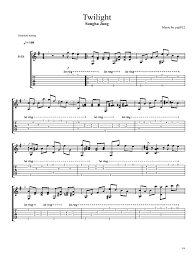 Kotaro Oshio Twilight Guitar Tab Chordophones Guitar Family Instruments Download the pdf, print it and use our learning tools to master it. kotaro oshio twilight guitar tab