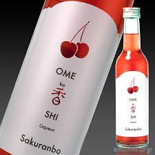 六歌仙 OME 香 SHI Liqueur さくらんぼ 300ml 米沢・白布温泉かもしかや｜地酒が生み出す山形の味と香り