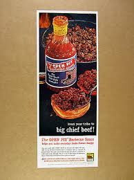 The information shown is edamam's estimate based on available ingredients and preparation. 1961 Open Pit Barbecue Sauce Bottle Beef Sandwiches Photo Vintage Print Ad Ebay