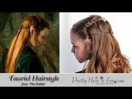 How To Tauriel Inspired Hairstyle From The Hobbit Pretty Hair Is Fun Pretty Hairstyles Elf Hair Elvish Hairstyles