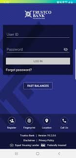 Bank customer, you can manage and pay bills in one place with one secure password. Trustco Bank Mobile Banking Information