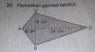 Contoh soal luas layang layang brainly. Luas Layang Layang Tersebut Adalah A 240 Cm B 320 Cm C 360 Cm D 480 Cm Please Di Jawab Brainly Co Id