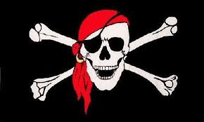 2 49 Gbp Pirates Flag Jolly Roger Skull And Cross Bones Red Bandana Party Large 5fx 3ft Ebay Collectibles Pirate Party Pirate Flag Pirates