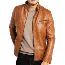 Stand Collar Leather Jacket Leather Jacket Outfit Men Leather Jacket Men Best Leather Jackets