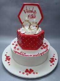There are so many ways to tailor the finished cake to each. 7 Engagement Cake Design Ideas Engagement Cake Design Engagement Cakes Cake Design