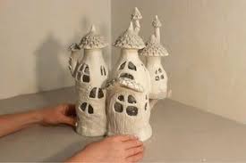 Fairy House Lamp Using Plastic Bottles 2020 Masal Evleri Seramik Sanat
