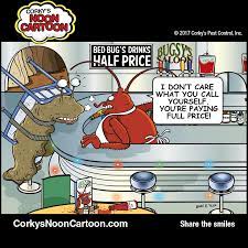 Corky's bed bug control service is a successful treatment plan with green treatment options. Pin On Corky S Noon Cartoons