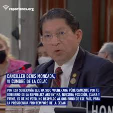18Septiembre Canciller de Nicaragua en la CELAC