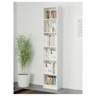 BILLY Bookcase, white, 15 3/4x11x79 1/2 