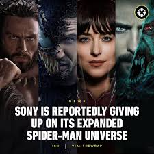 IGN just reported that Sony is officially dropping it's expanded Spider-Man  Universe. Thoughts??