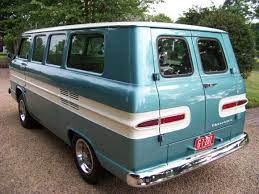 1961 Chevrolet Corvair Greenbrier Deluxe Van Chevrolet Corvair Chevy Corvair Chevrolet