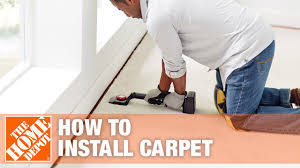 Most aussies can expect to pay between $25 and $45 per square metre for materials and labour. How To Install Carpet The Home Depot Youtube