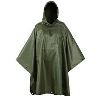 USGI Industries Military Spec Rain Poncho - Emergency Tent, Shelter, Multi  Use Rip Stop Camo Survival Rain Poncho