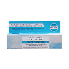 Designed for use on extremely dry and sensitive areas of skin, it's made using nourishing ingredients such as beeswax, chamomile, hempseed and olive oil which all help to soothe sensitive skin and hydrate the skin. Natura Siberica Toothpaste Arctic Protection 100 Gm