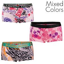 Männer, die björn borg unterwäsche tragen, sind stilvoll und vielleicht auch einen tick eigenwillig, wie der einstmalig weltweit bekannte tennisstar björn borg selbst auch! 3 Er Pack Bjorn Borg Mini Shorts Mix Boxer Damen Unterhosen Unterwasche Timarco De