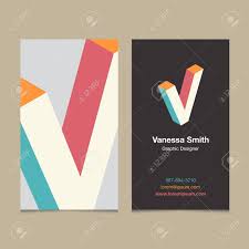 Graphic design typography · logo design. Logo Alphabet Letter V With Business Card Template Vector Graphic Design Elements For Company Logo Royalty Free Cliparts Vectors And Stock Illustration Image 55660951