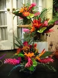 Tropical Centerpiece Tropical Centerpieces Tropical Floral Arrangements Tropical Flower Arrangements