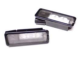 Genuine Vw Led License Plate Light Vw Golf Mk4 Mk5 Mk6 Mk7 Urotuning