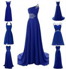 Royal Blue Lace Chiffon Bridesmaid Wedding Evening Plus Size Long Short Royal Blue Bridesmaid Dresses Blue Bridesmaid Dresses Wedding Bridesmaids Dresses Blue