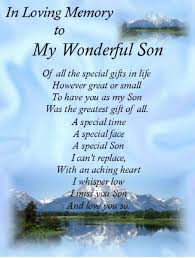 Sympathy Poems Loss Son Son Poems Son Quotes Birthday In Heaven