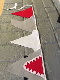 Jaws Shark Banner Shark Bunting Shark Party Decor Jaws Etsy Shark Themed Birthday Party Shark Party Shark Theme Birthday