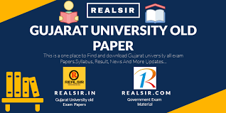 Gujarat University Old Paper Old Question Papers Question Paper Previous Question Papers