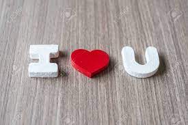 Letterboxes in cologne city centre, one is labelled 'love letters only'. I Love U Word Of Wooden Alphabet Letters With Red Heart Shape On Table Background Romance Romantic And Valentinea S Day Concepts Stock Photo Picture And Royalty Free Image Image 114906733