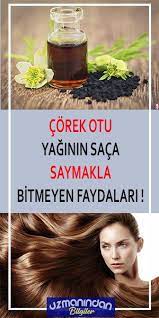 Corek Otu Yaginin Saca Faydalari Hair Styles Hair Style