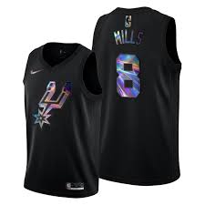 Basketballer patty mills says insanely meaningful to become australia's first indigenous flagbearer at an olympics opening ceremony. Nba Shop Patty Mills Jersey 8 San Antonio Spurs Iridescent Hwc Collection Black 2021 Limited Jersey Outlet Store