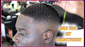 A bald fade or a really short cut that fades to skin on the head sides is a relatively easy technique to get a neat look without crazy details or wacky designs. Barber How To Bald Fade Demonstration Hd Youtube