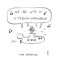 Black And Yellow Black And Yellow Lyrics Sketchbook 365 Songs 323 Yellow Submarine Music Lyrics Art Beatles Lyrics Lyrics Art