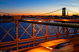 Best time to shoot is at sunrise or at night. Sunrise On The Brooklyn Bridge Photograph By Adam Rainoff