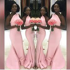 Brides By Nona Will Also Customize Your Maids Bridesmaid One Shoulder Bridesmaid Dresses African Wedding Dress