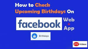Tap on the search button in the top right corner of the app, and type 'birthday' in the search box. How To See Upcoming Birthdays On Facebook Youtube