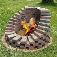 Simple brick fire pit design. 19 Diy Fire Pit Ideas That Wont Break The Bank In 2021 Houszed
