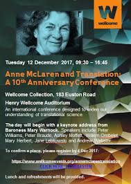 Anne mclaren laboratory of regenerative medicine was founded in memory of her work at cambridge research. Events The Gurdon Institute