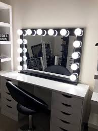Vanity Mirror With Lights Dimmer 2plug Outlet Base Vanity Mirror Mirror With Lights Vanity