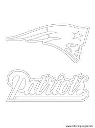 Print New England Patriots Logo Football Sport Coloring Pages New England Patriots Logo Patriots Logo Football Coloring Pages